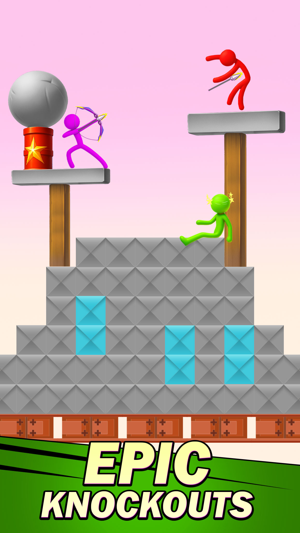 اسکرین شات 3 بازی Smash Buddies: Epic Knockout
