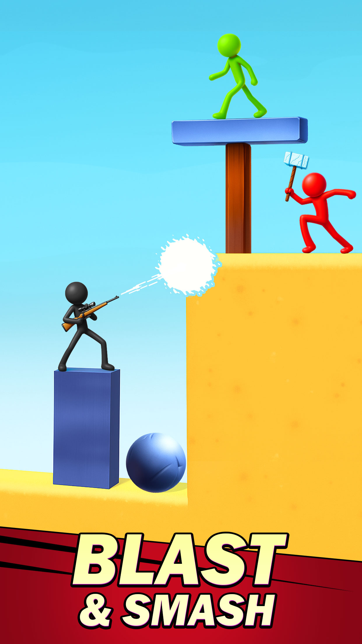 اسکرین شات 4 بازی Smash Buddies: Epic Knockout