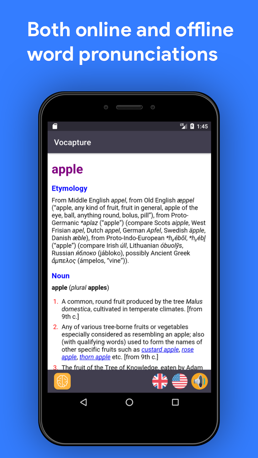 اسکرین شات 1 برنامه Offline English Dictionary