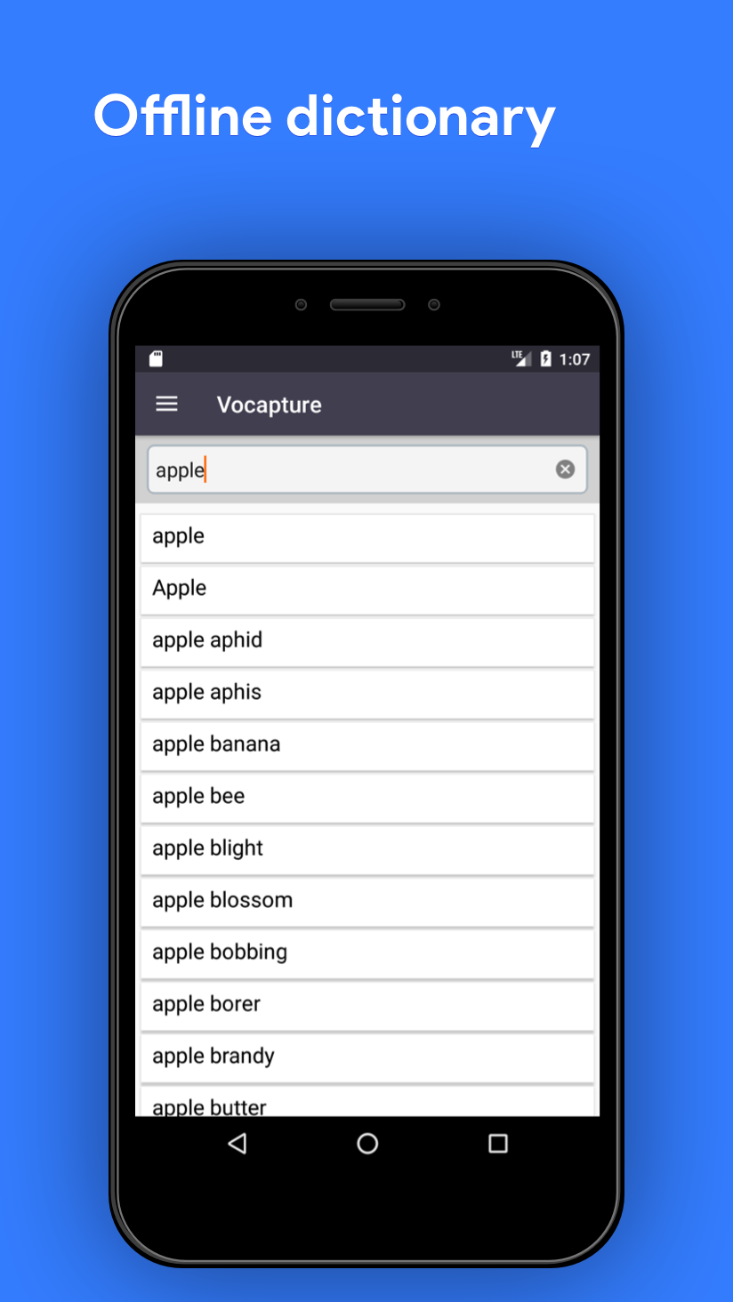 اسکرین شات 4 برنامه Offline English Dictionary
