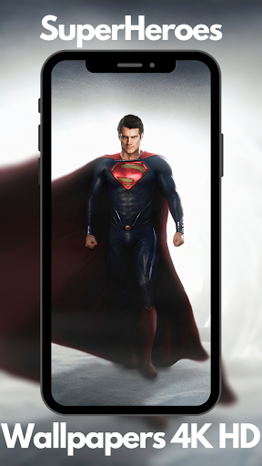 اسکرین شات 6 برنامه SuperHeroes Wallpapers 4K HD