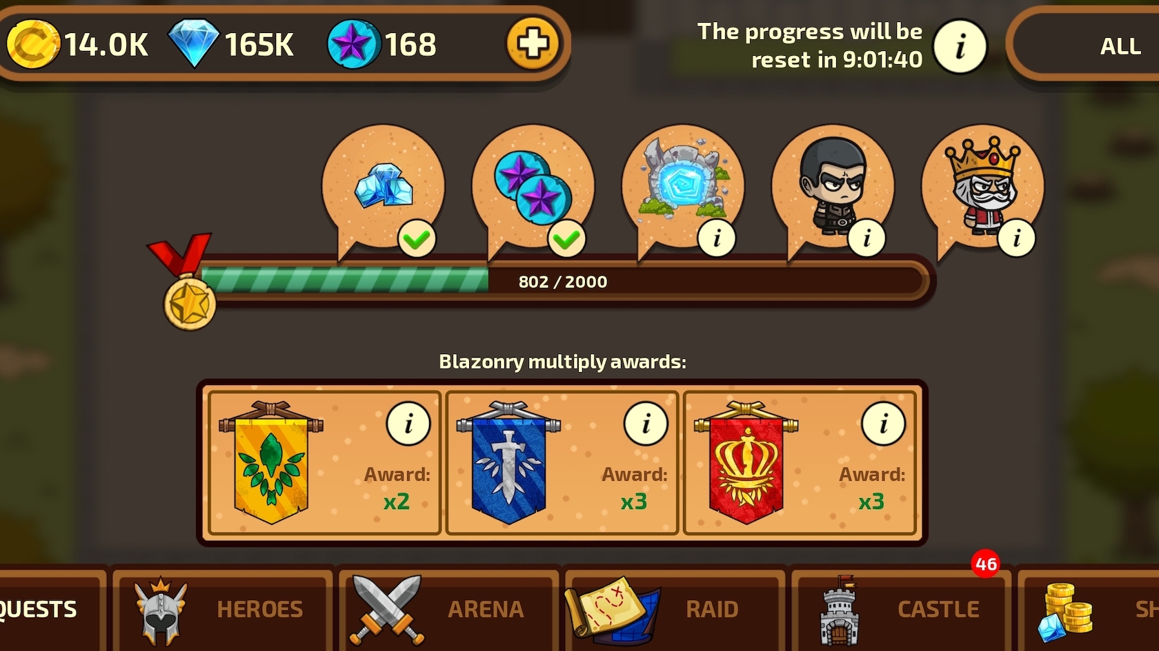 اسکرین شات 7 بازی Raid Heroes: Sword And Magic