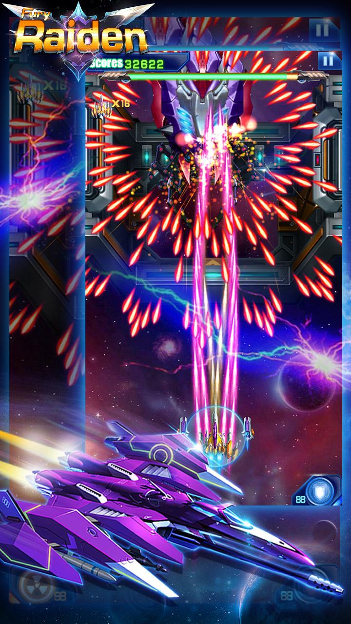 اسکرین شات 1 بازی Space Shooter - Galaxy Attack