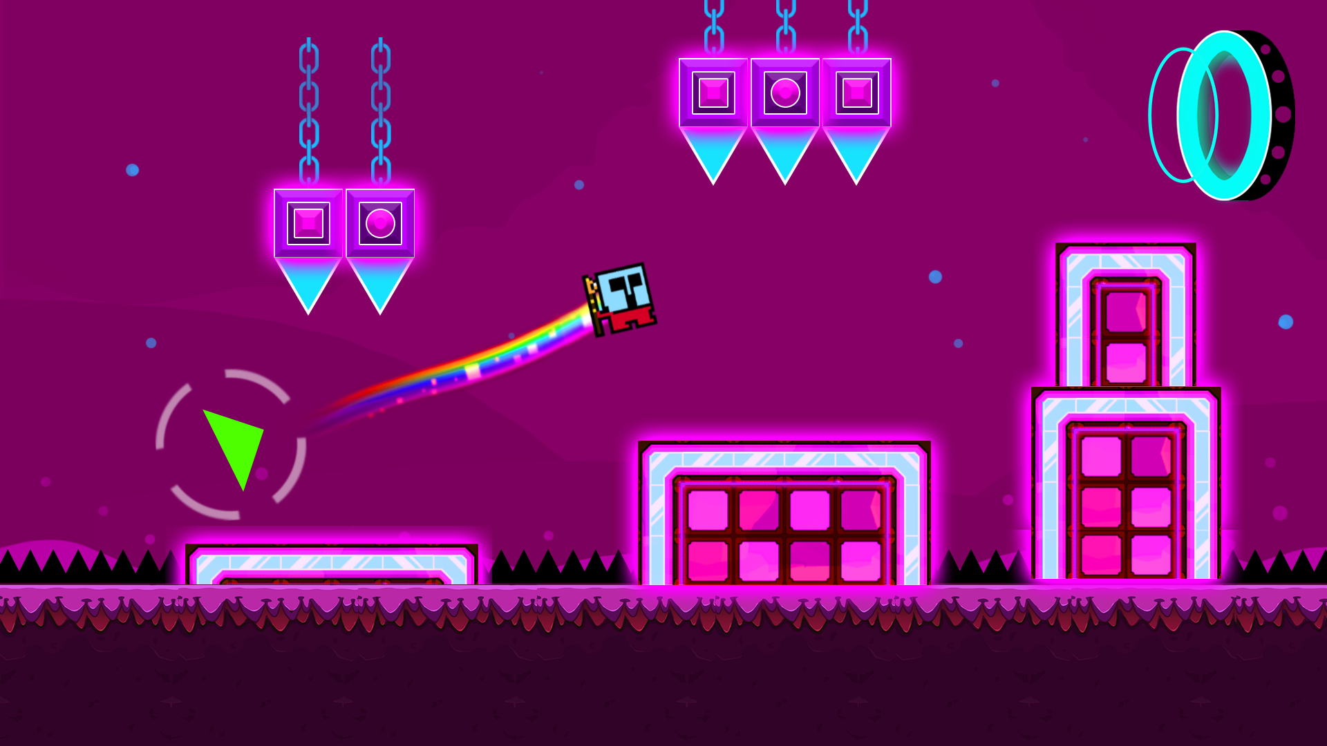 اسکرین شات 3 بازی Block Dash: Jump Geometry