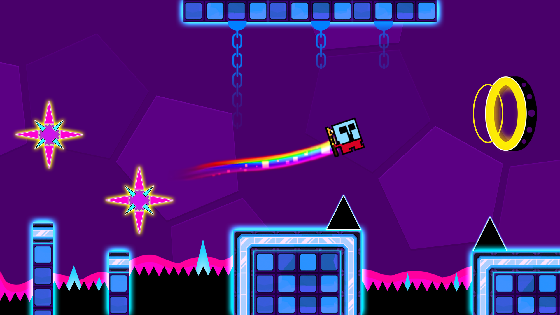 اسکرین شات 6 بازی Block Dash: Jump Geometry