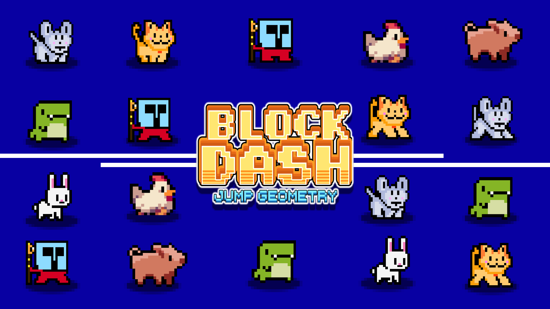 اسکرین شات 7 بازی Block Dash: Jump Geometry