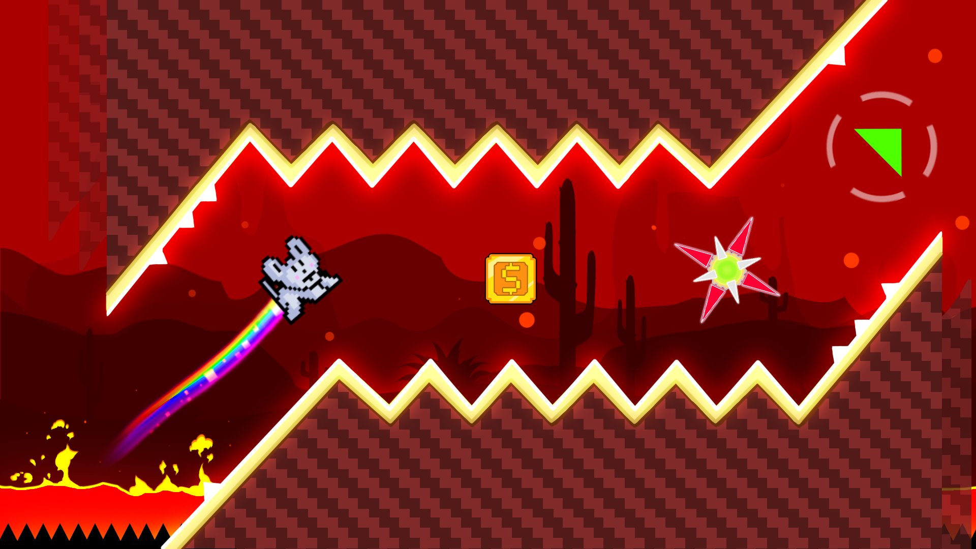 اسکرین شات 1 بازی Block Dash: Jump Geometry
