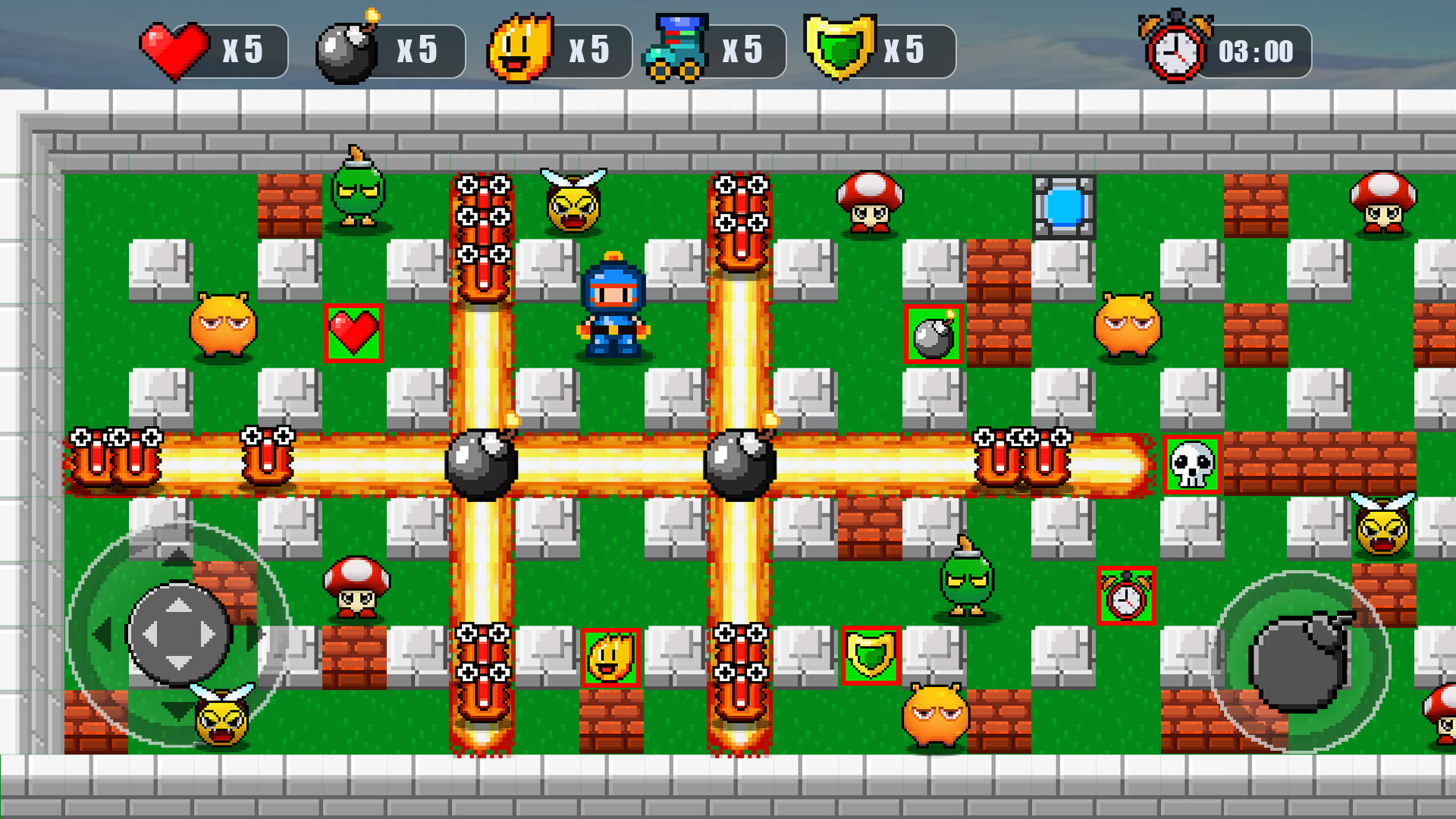 اسکرین شات 1 بازی Bomber Classic : Bomb Blast