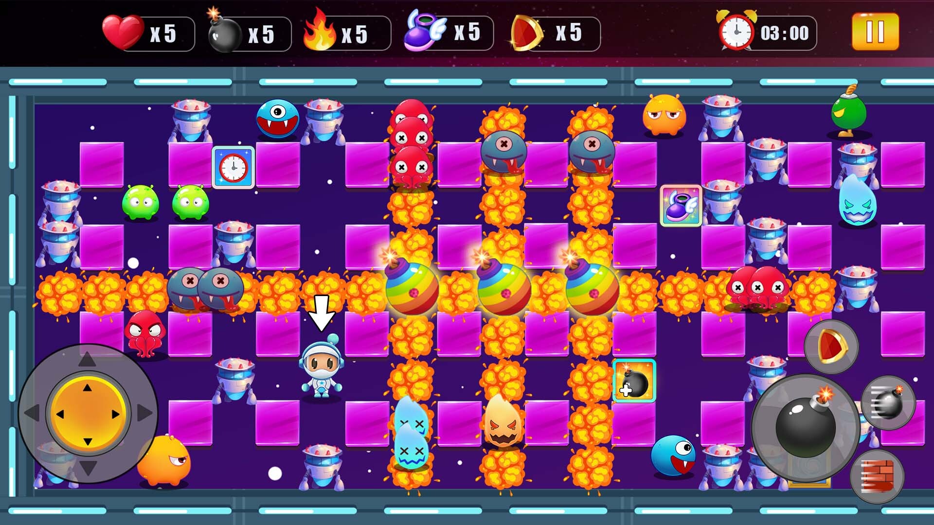 اسکرین شات 6 بازی Bomber Battle : Bomb Man Arena