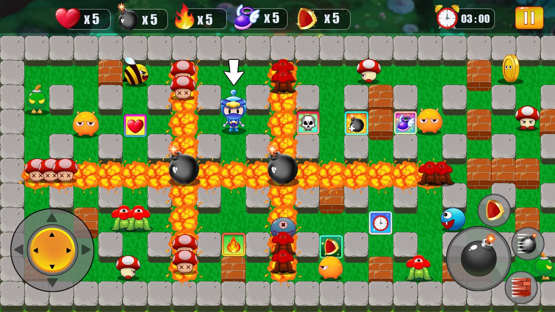 اسکرین شات 5 بازی Bomber Battle : Bomb Man Arena