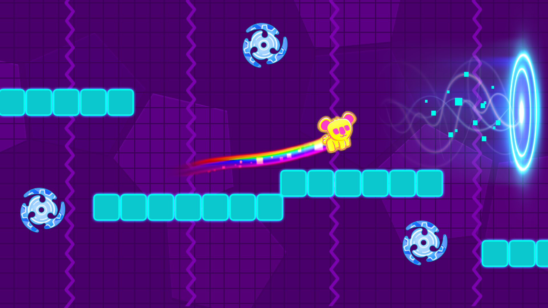 اسکرین شات 6 بازی Block Run : Jump Geo Lite
