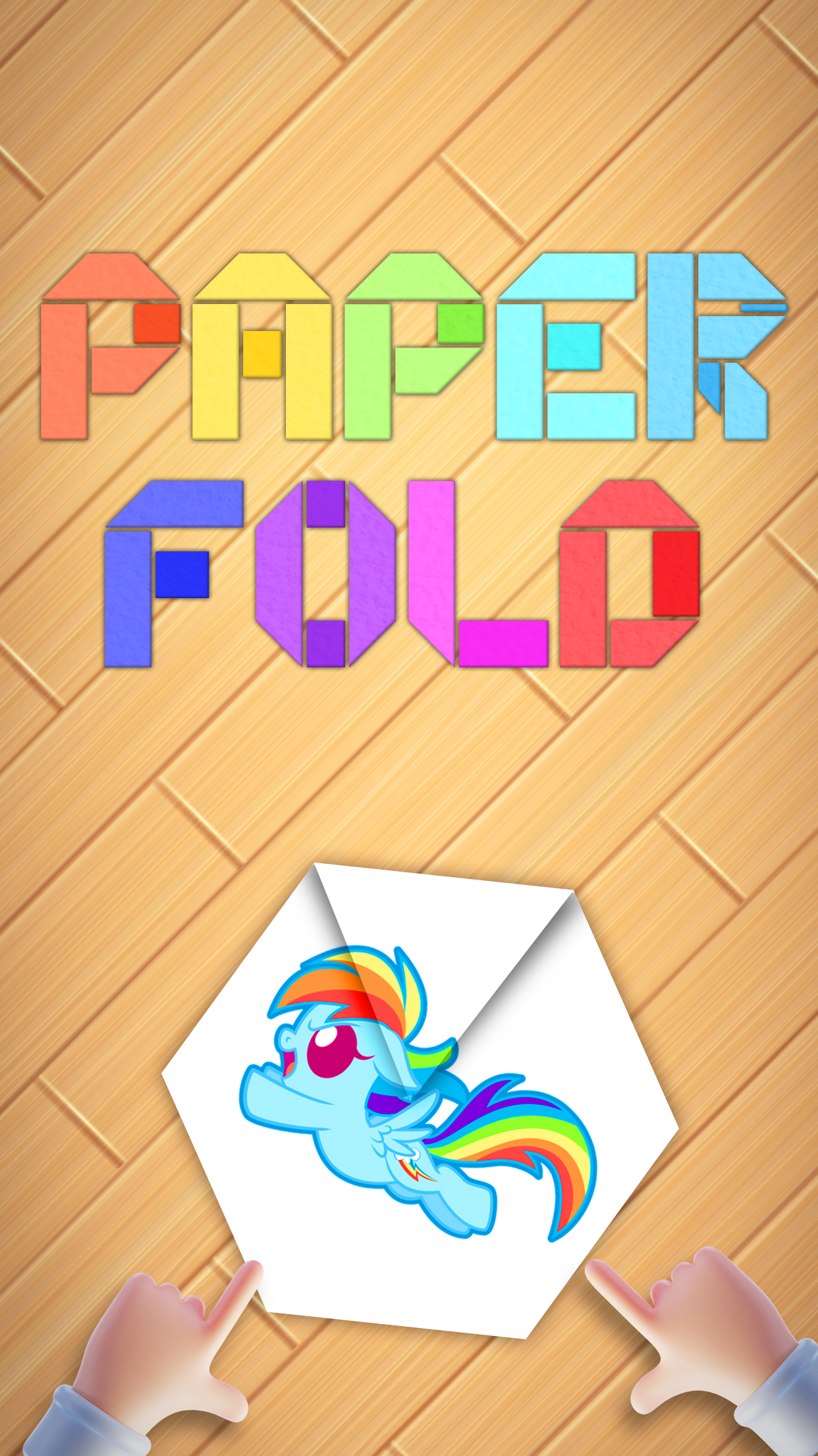 اسکرین شات 1 بازی Paper Fold : Craft Jelly