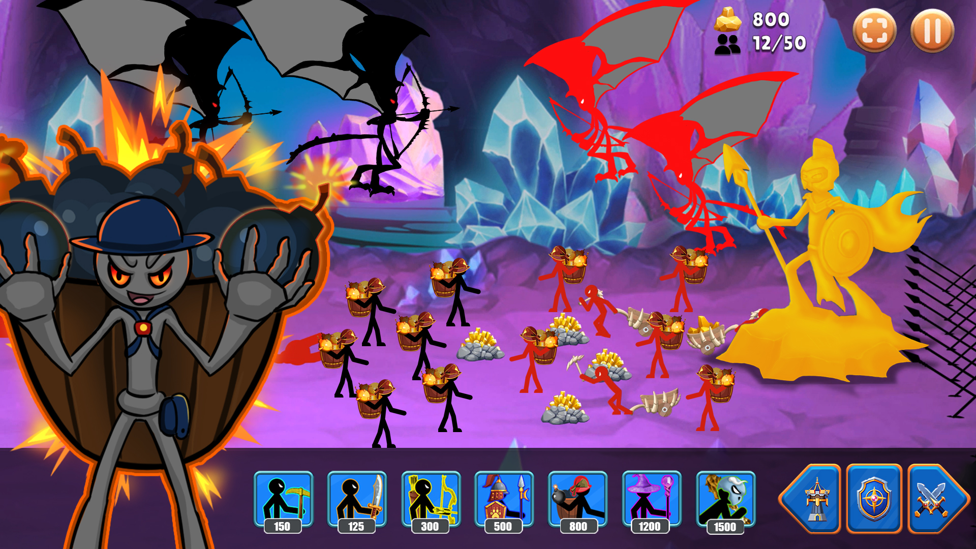 اسکرین شات 6 بازی Stick Battle : War of Stick