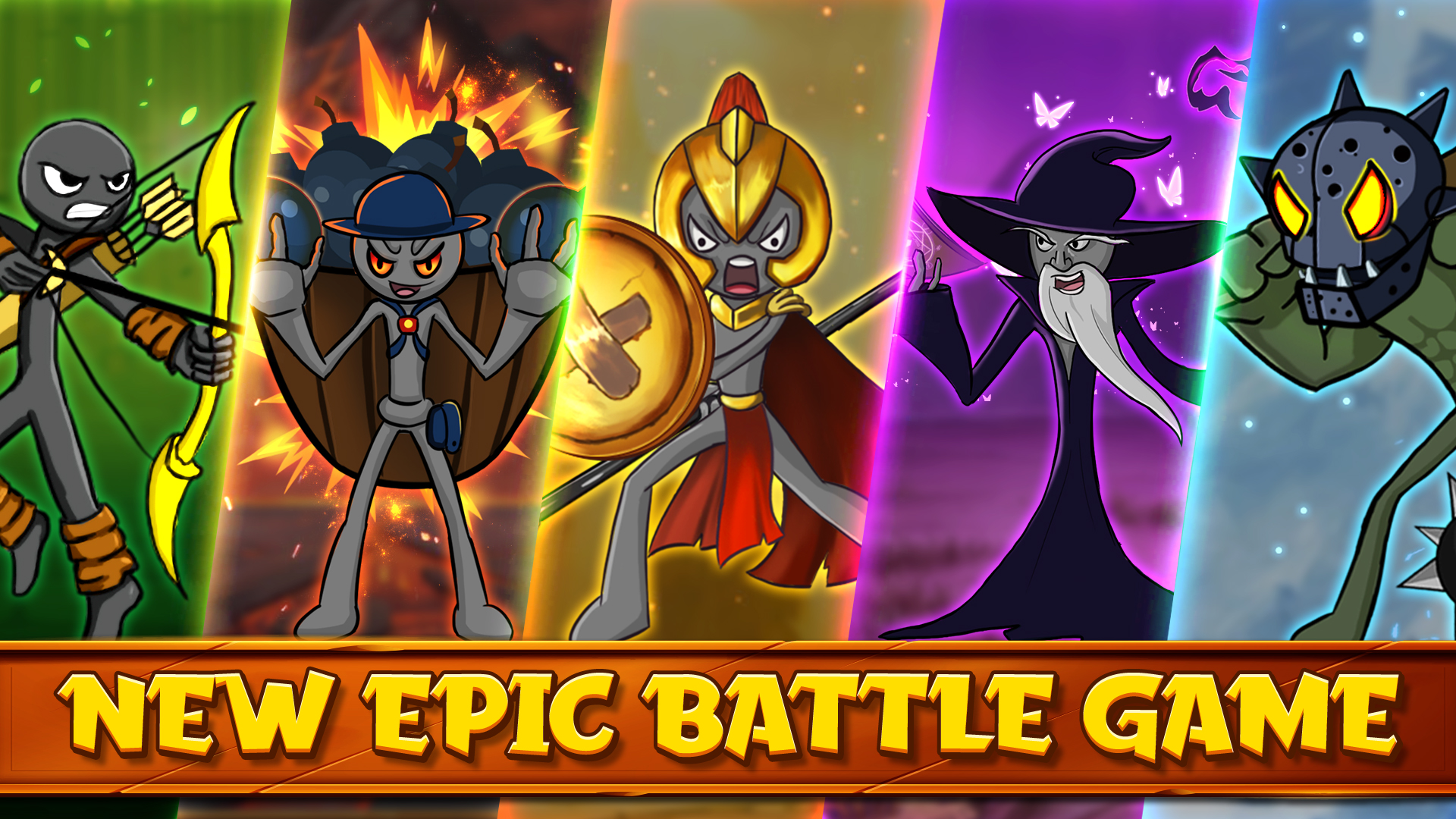 اسکرین شات 5 بازی Stick Battle : War of Stick