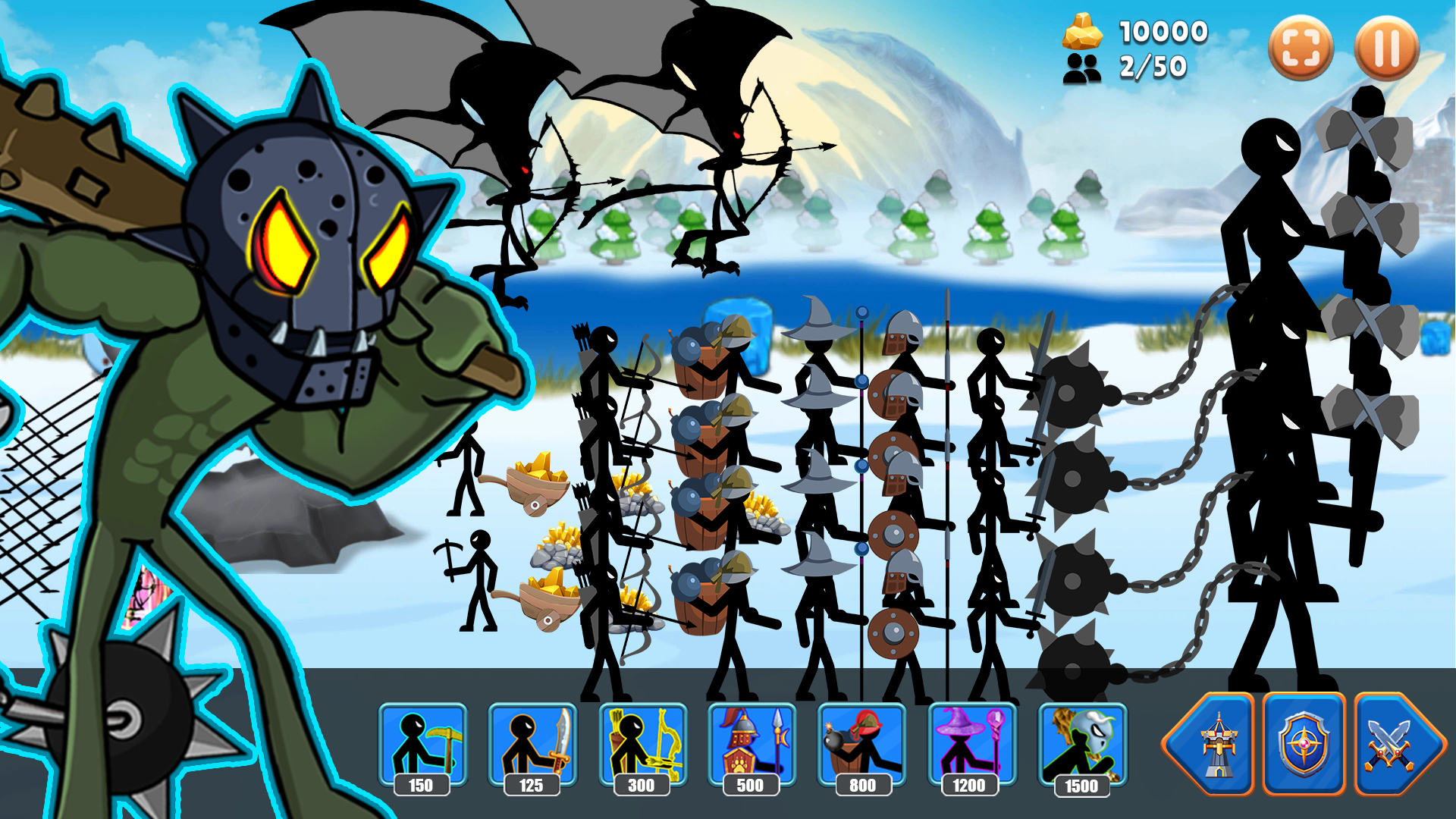 اسکرین شات 3 بازی Stick Battle : War of Stick