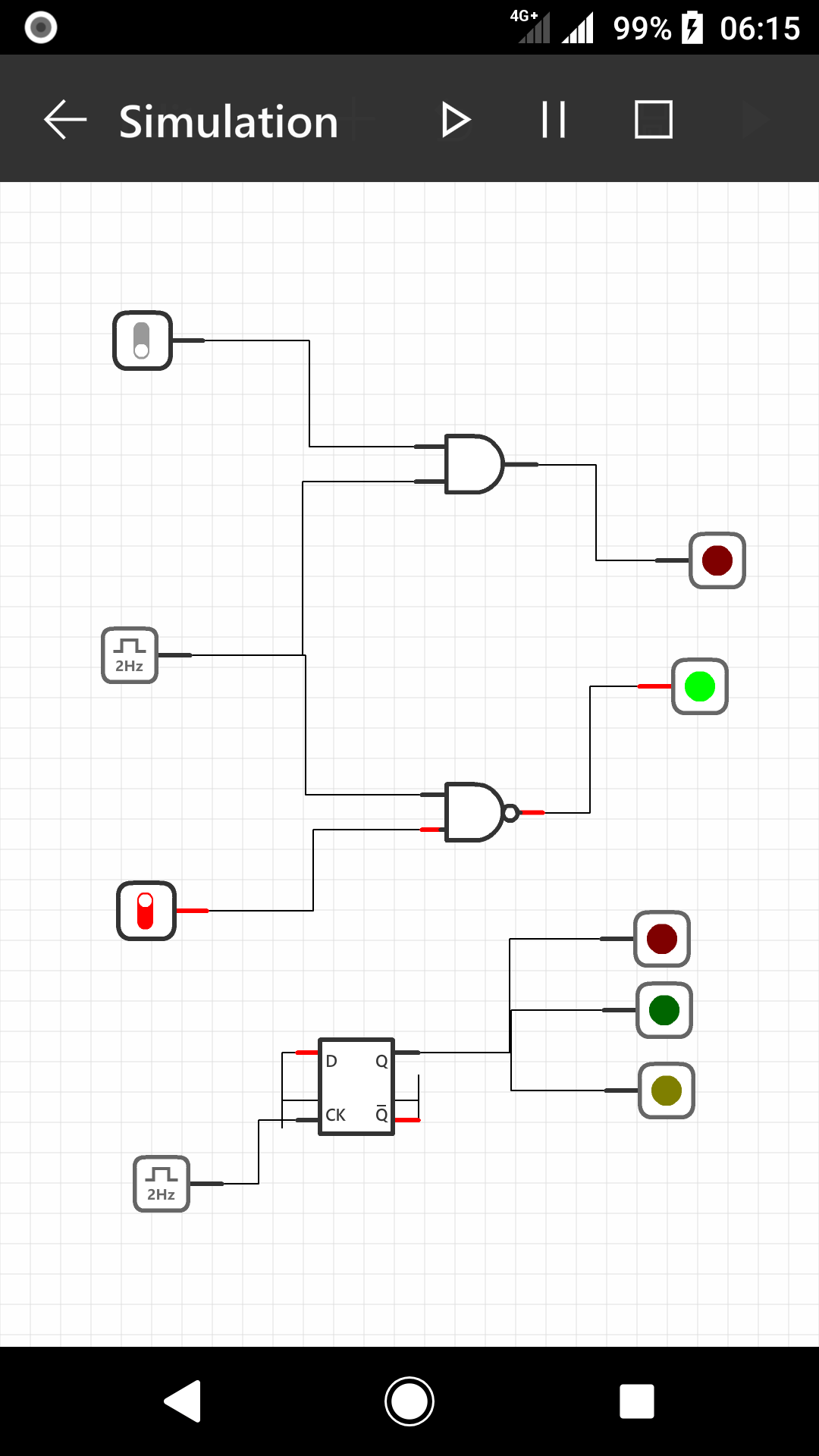 اسکرین شات 6 برنامه Logic Gate Simulator