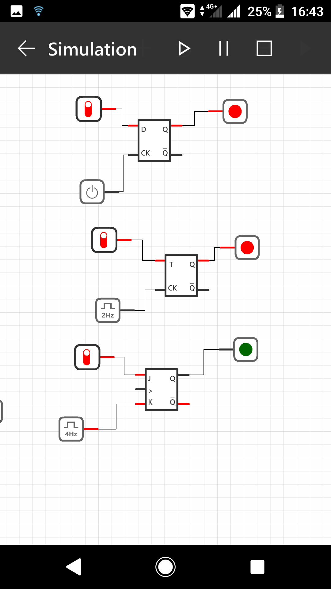 اسکرین شات 8 برنامه Logic Gate Simulator