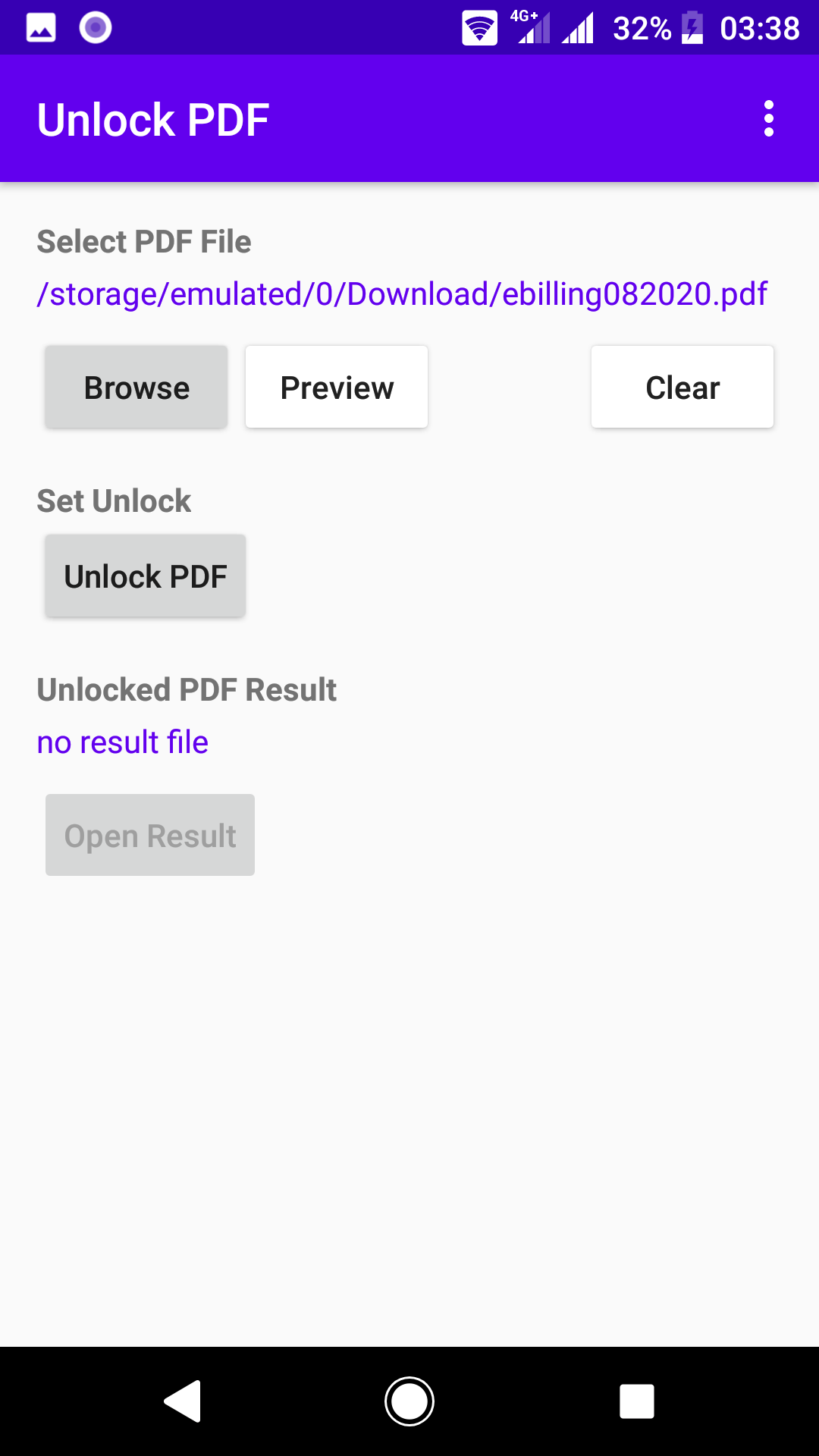 اسکرین شات 1 برنامه Unlock PDF : Remove PDF Passwo