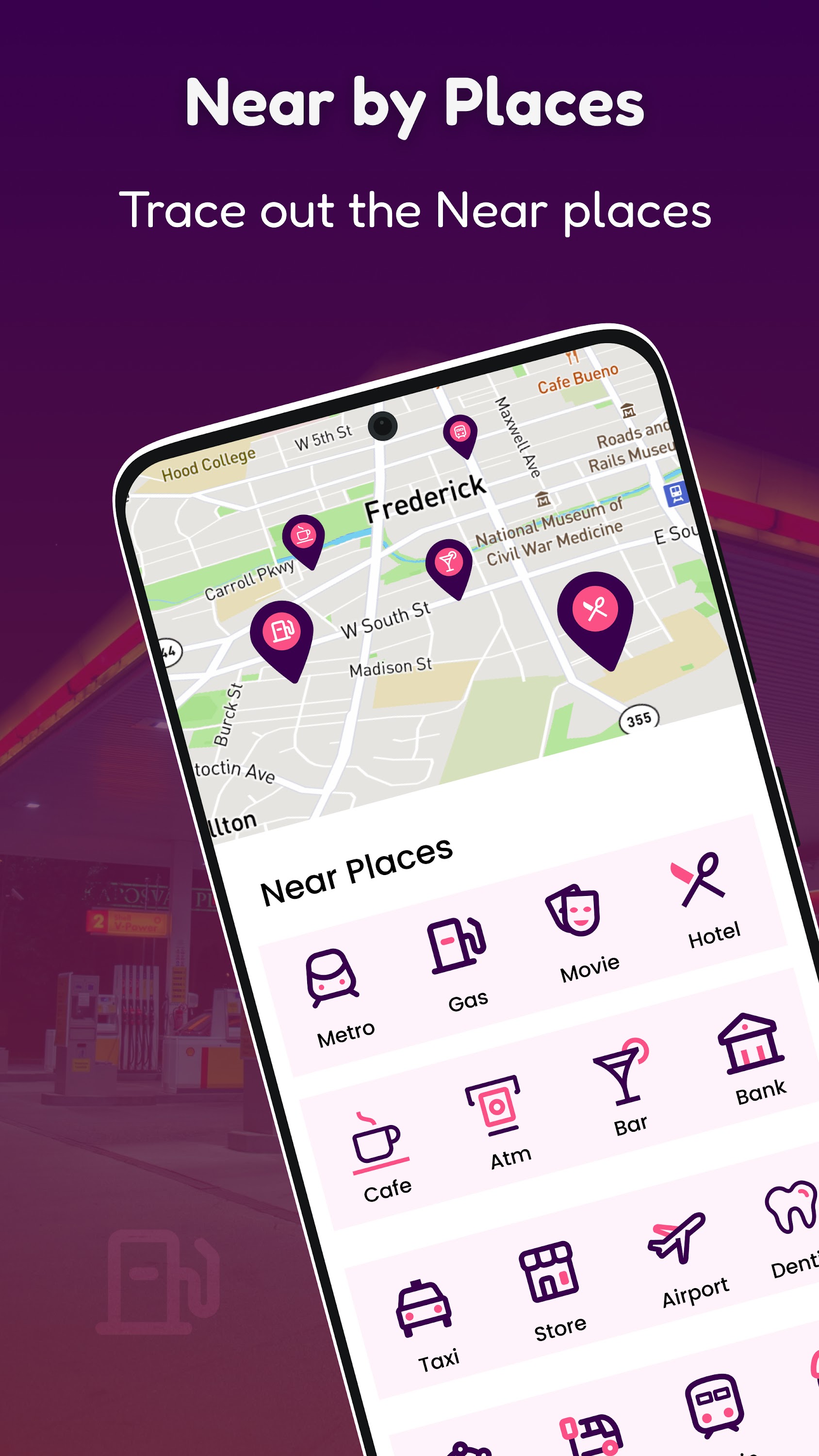 اسکرین شات 3 برنامه GPS Location, Maps, Navigation