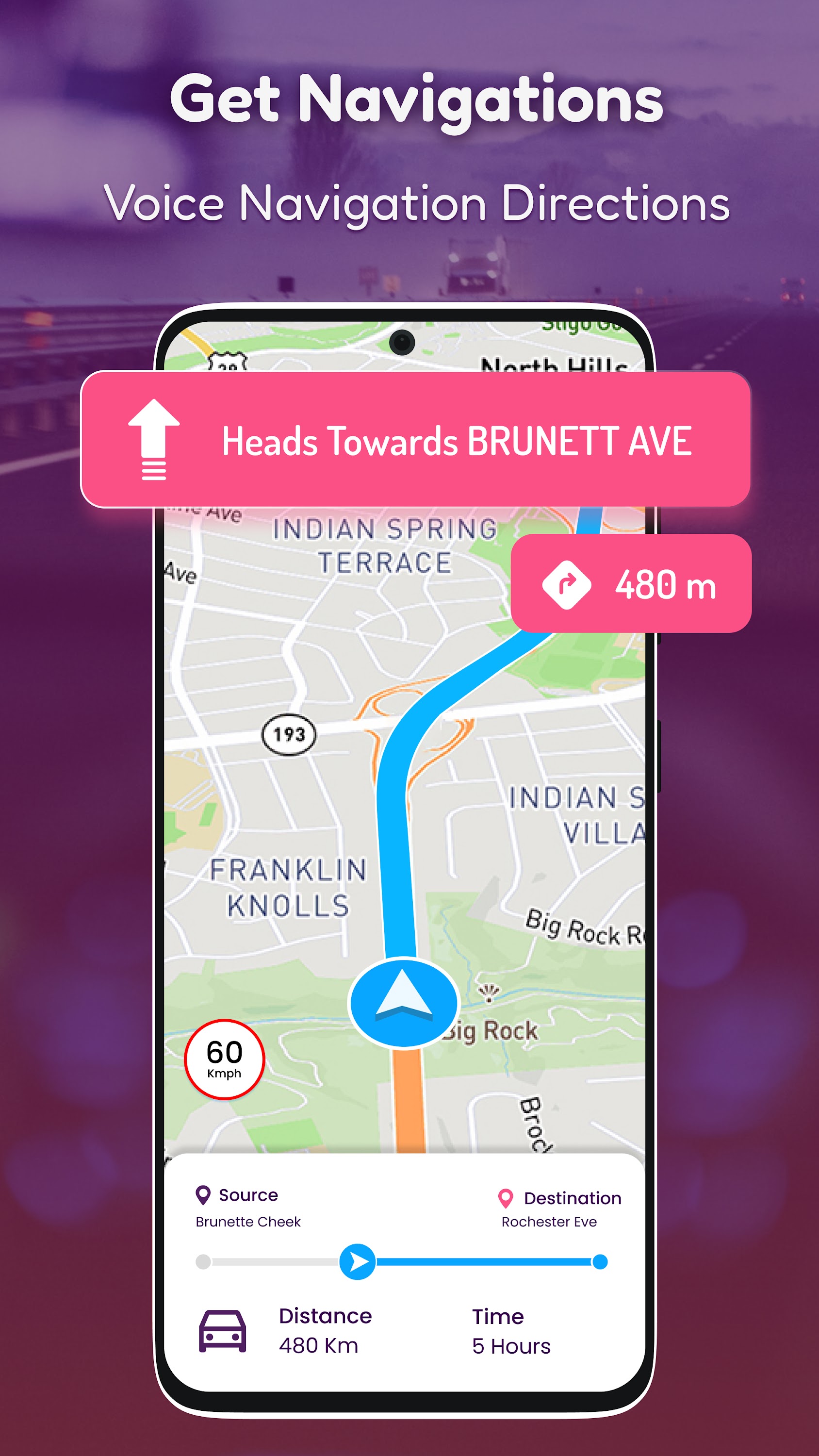 اسکرین شات 8 برنامه GPS Location, Maps, Navigation