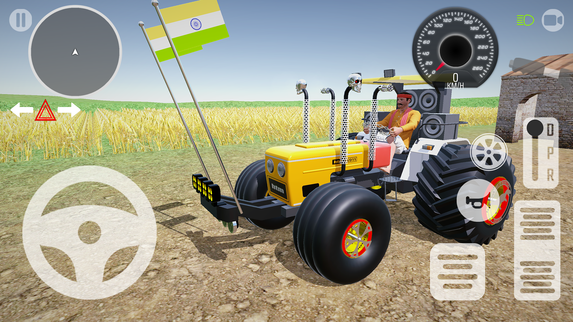 اسکرین شات 5 بازی Indian Tractor PRO Simulation