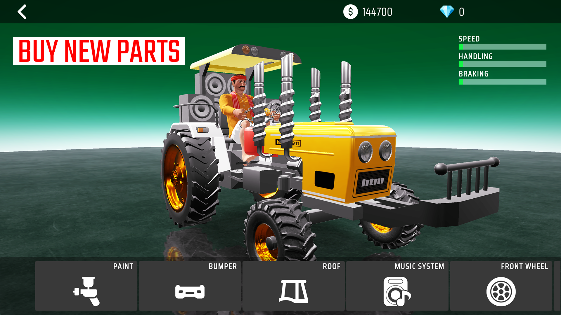 اسکرین شات 2 بازی Indian Tractor PRO Simulation