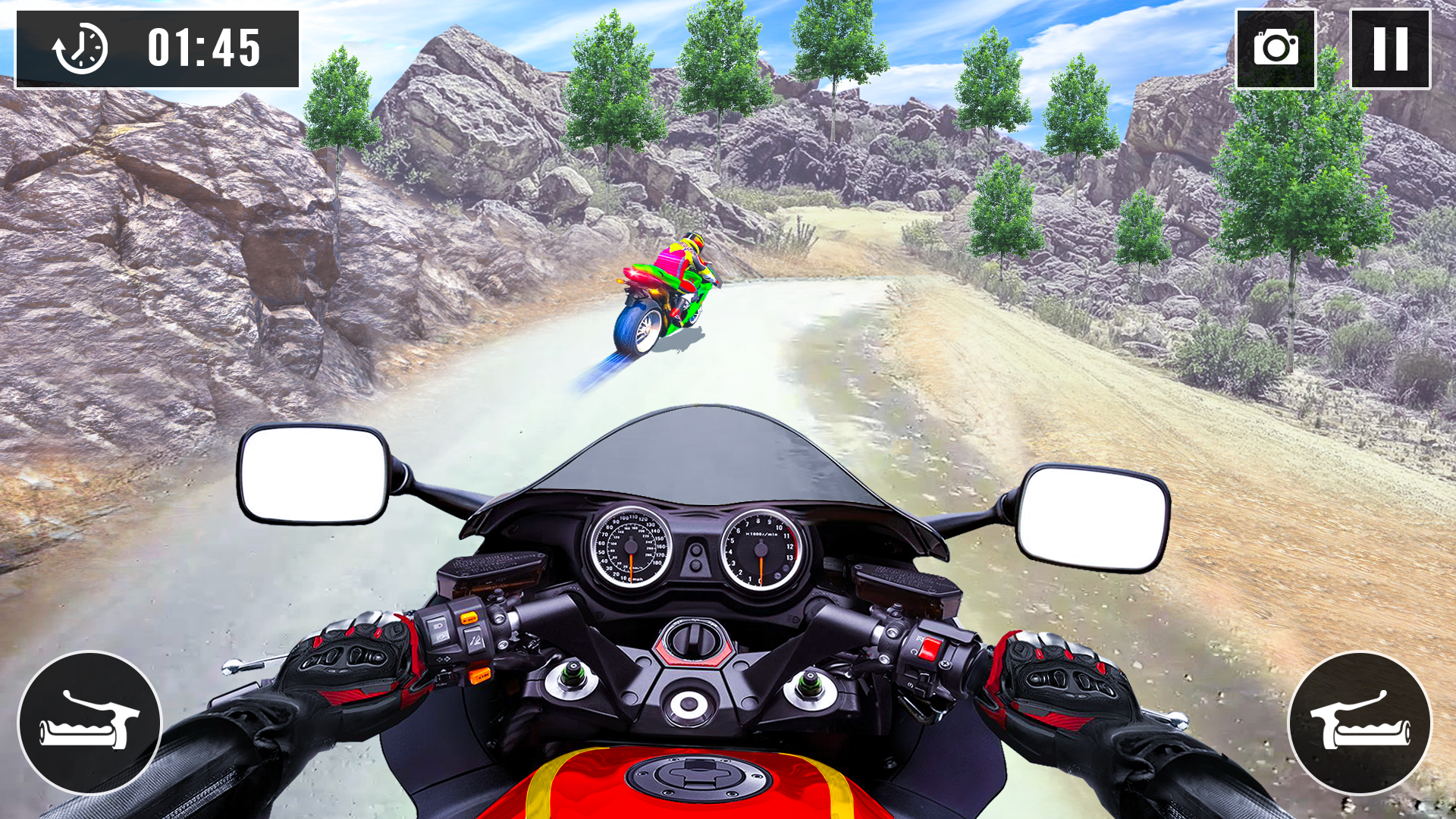 اسکرین شات 2 برنامه Bike Stunt Game Bike Racing 3D