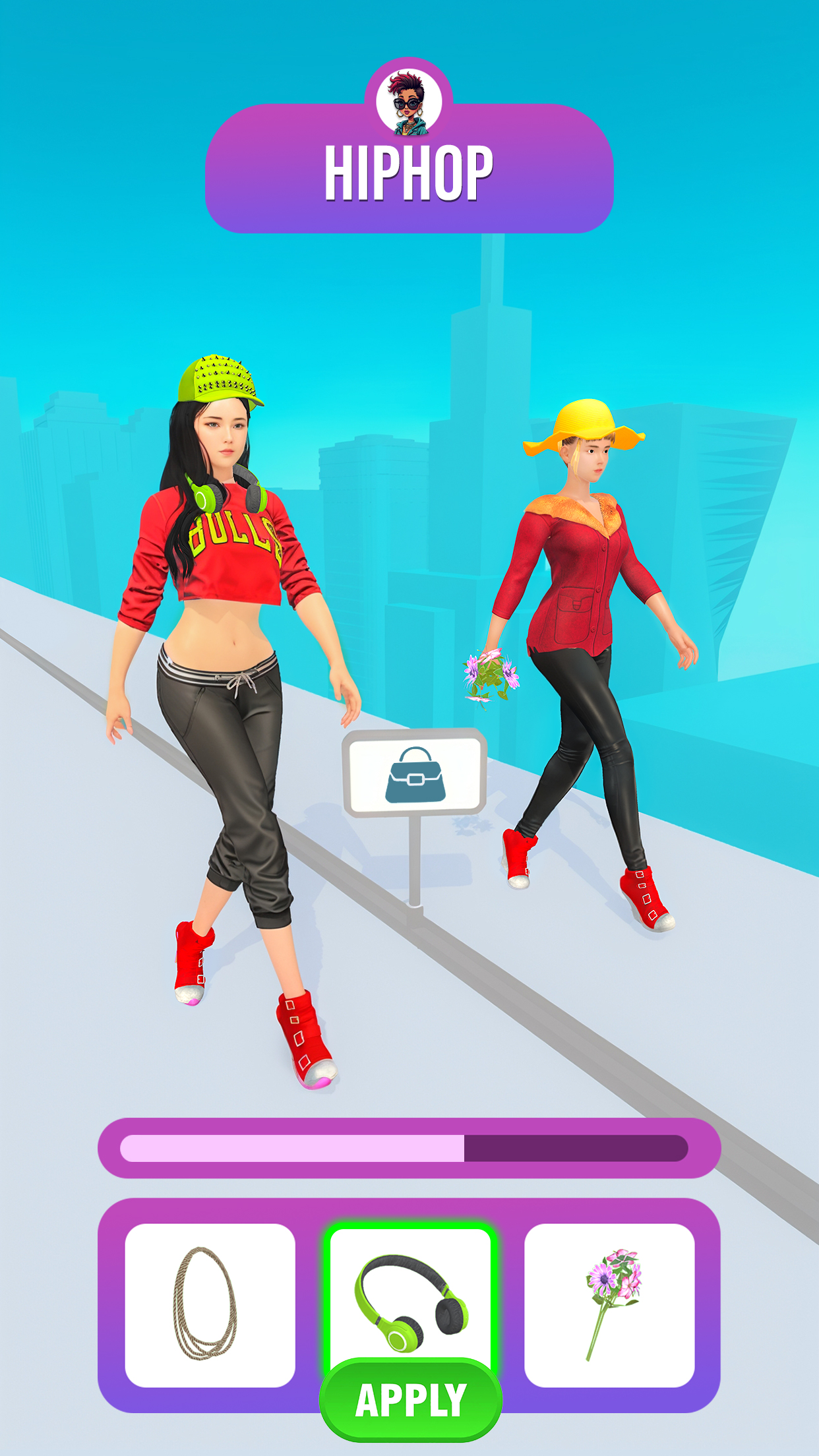 اسکرین شات 1 بازی Fashion Catwalk: Ramp Dress Up