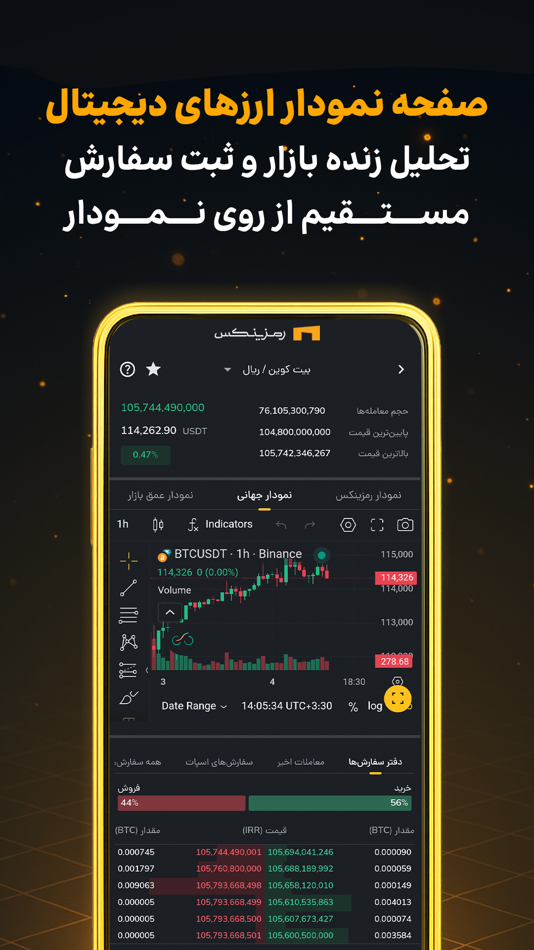 اسکرین شات 10 برنامه ‏‏‏‏‏صرافی ارز دیجیتال ‏‏‏‏| خرید بیت کوین