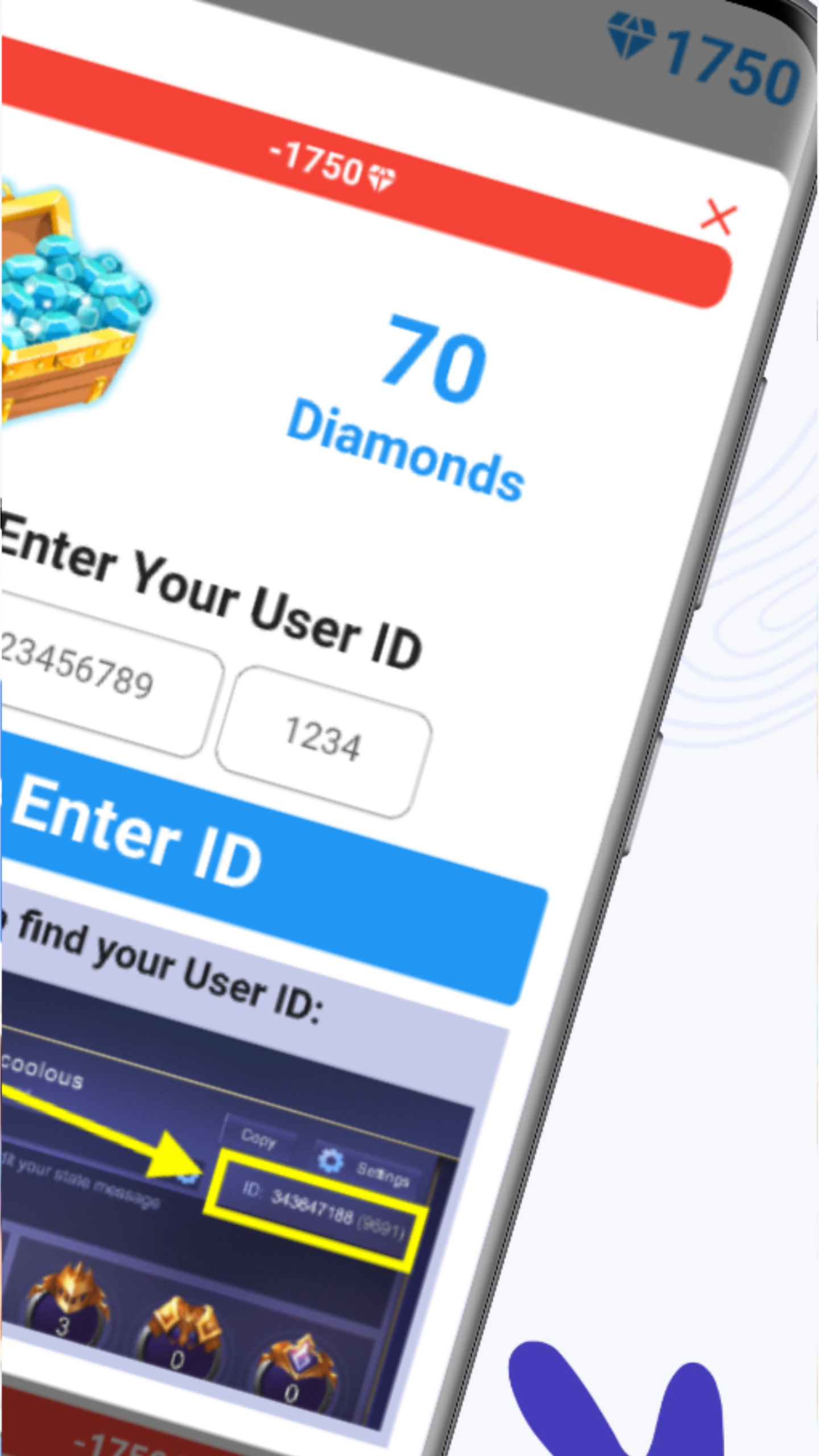 اسکرین شات 7 برنامه Diamond Rewards for ML