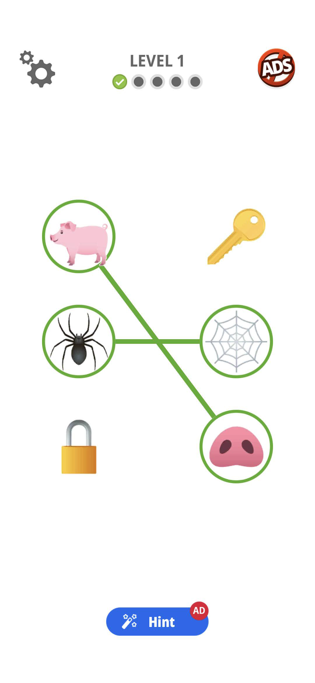 اسکرین شات 2 بازی Emoji Match & Connect