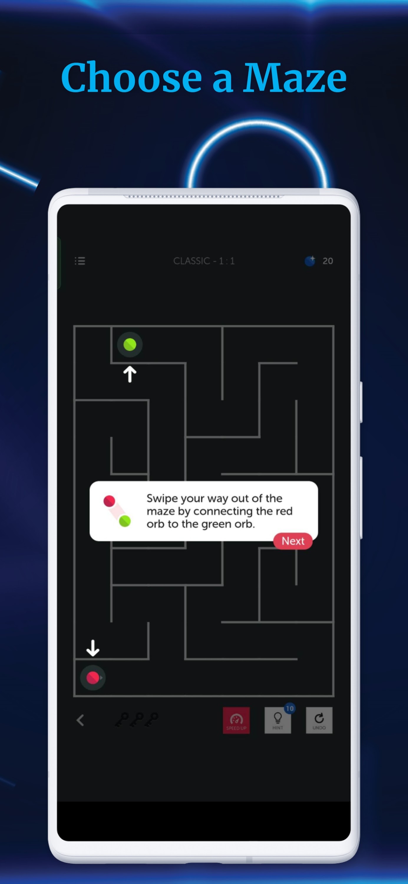 اسکرین شات 1 بازی Maze Craze - Labyrinth Puzzles
