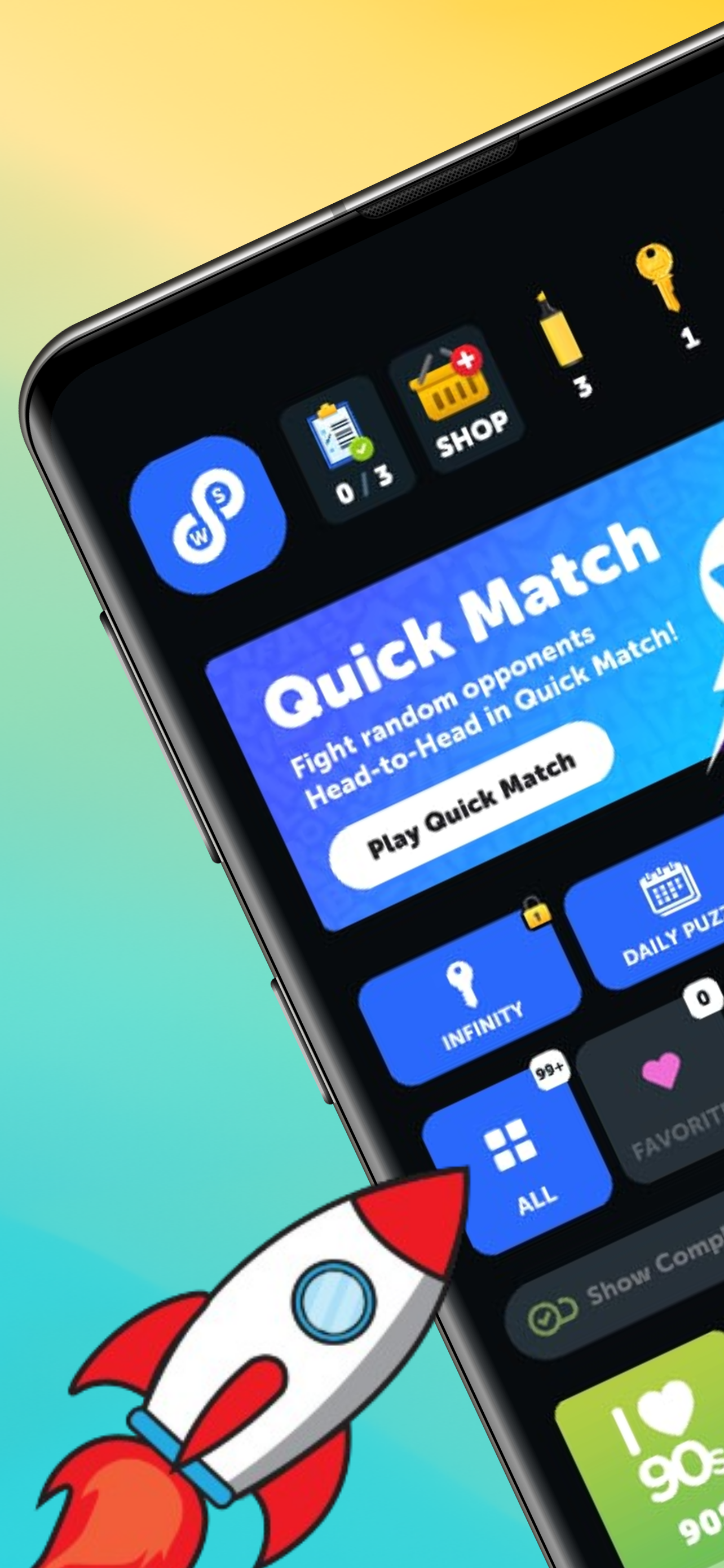 اسکرین شات 2 بازی Infinite Word Search Puzzles