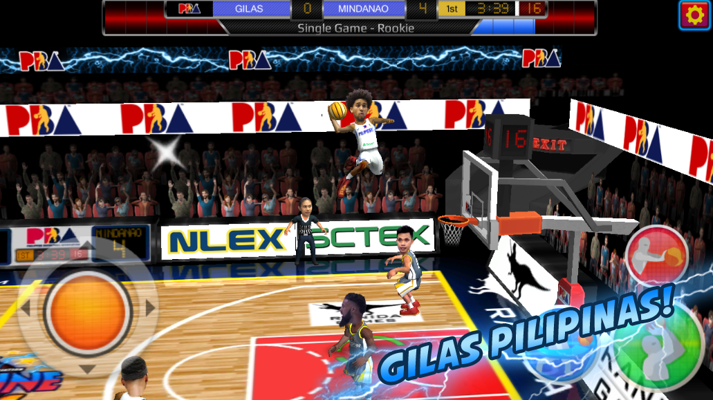 اسکرین شات 6 بازی Basketball Slam!