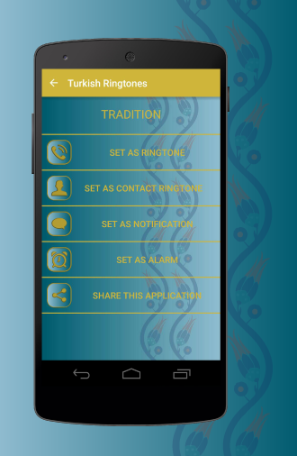 اسکرین شات 3 برنامه Turkish Ringtones & Songs