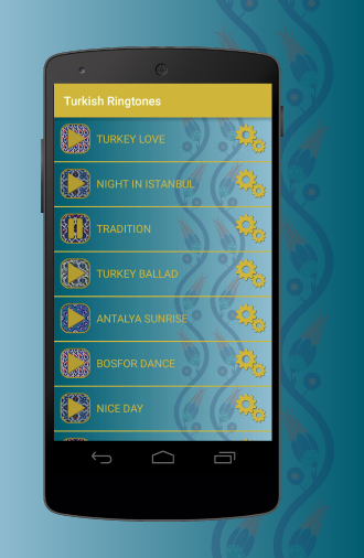 اسکرین شات 2 برنامه Turkish Ringtones & Songs