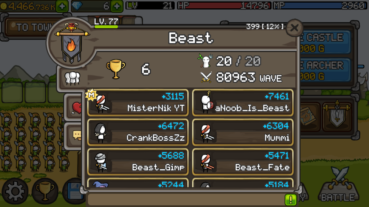 اسکرین شات 4 بازی Grow Castle - Tower Defense