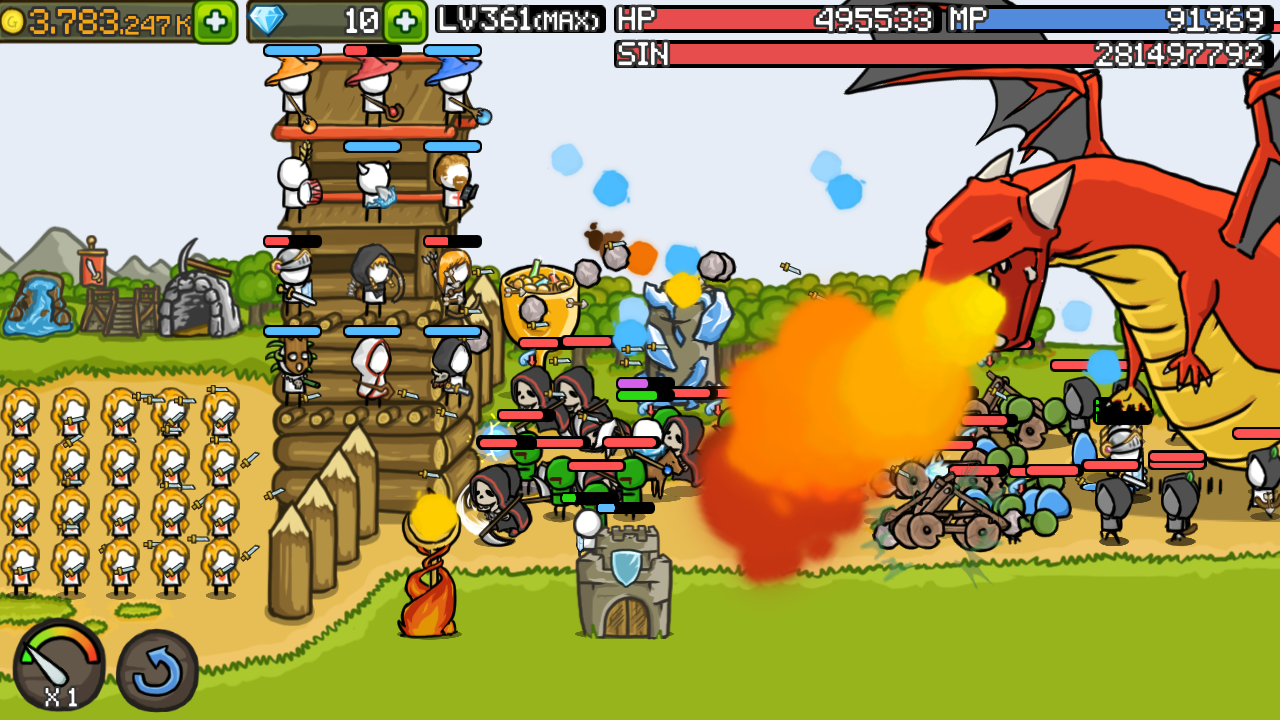 اسکرین شات 3 بازی Grow Castle - Tower Defense