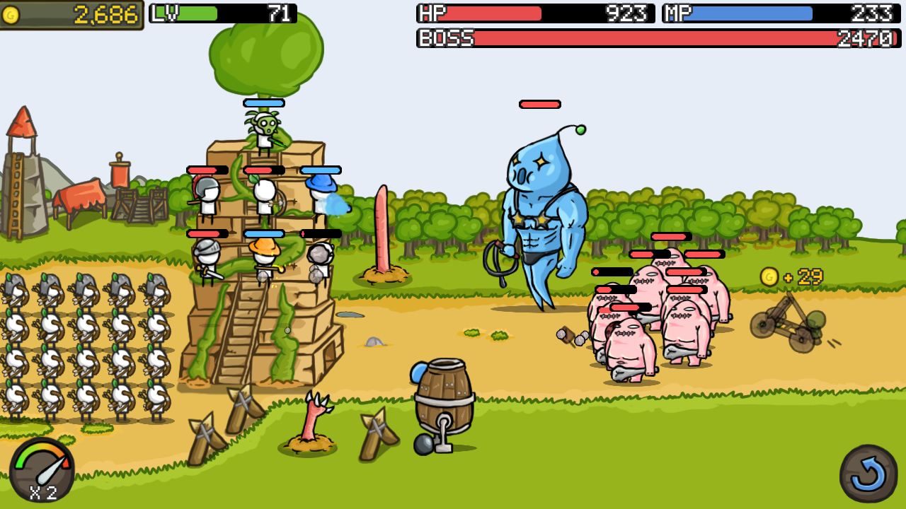 اسکرین شات 6 بازی Grow Castle - Tower Defense