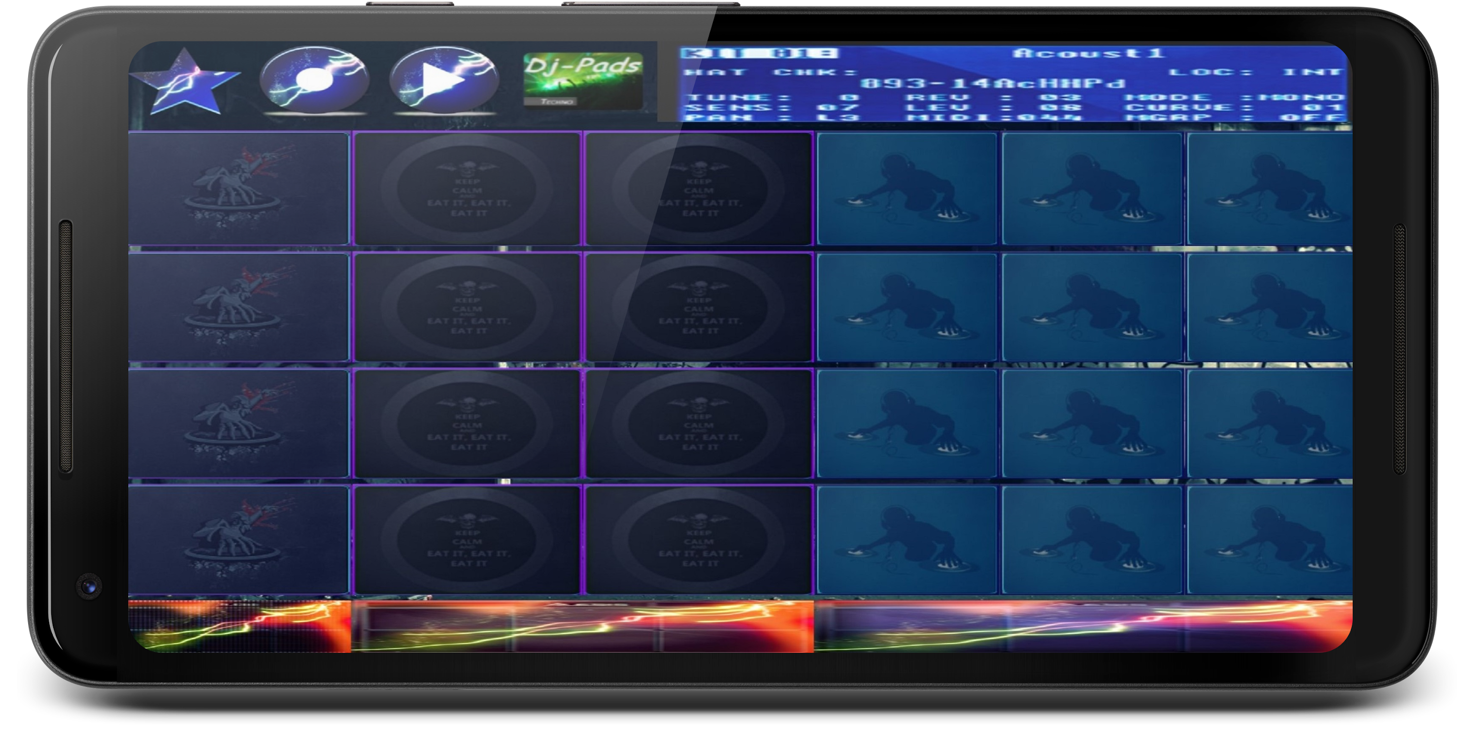 اسکرین شات 4 برنامه Rap Beat music maker