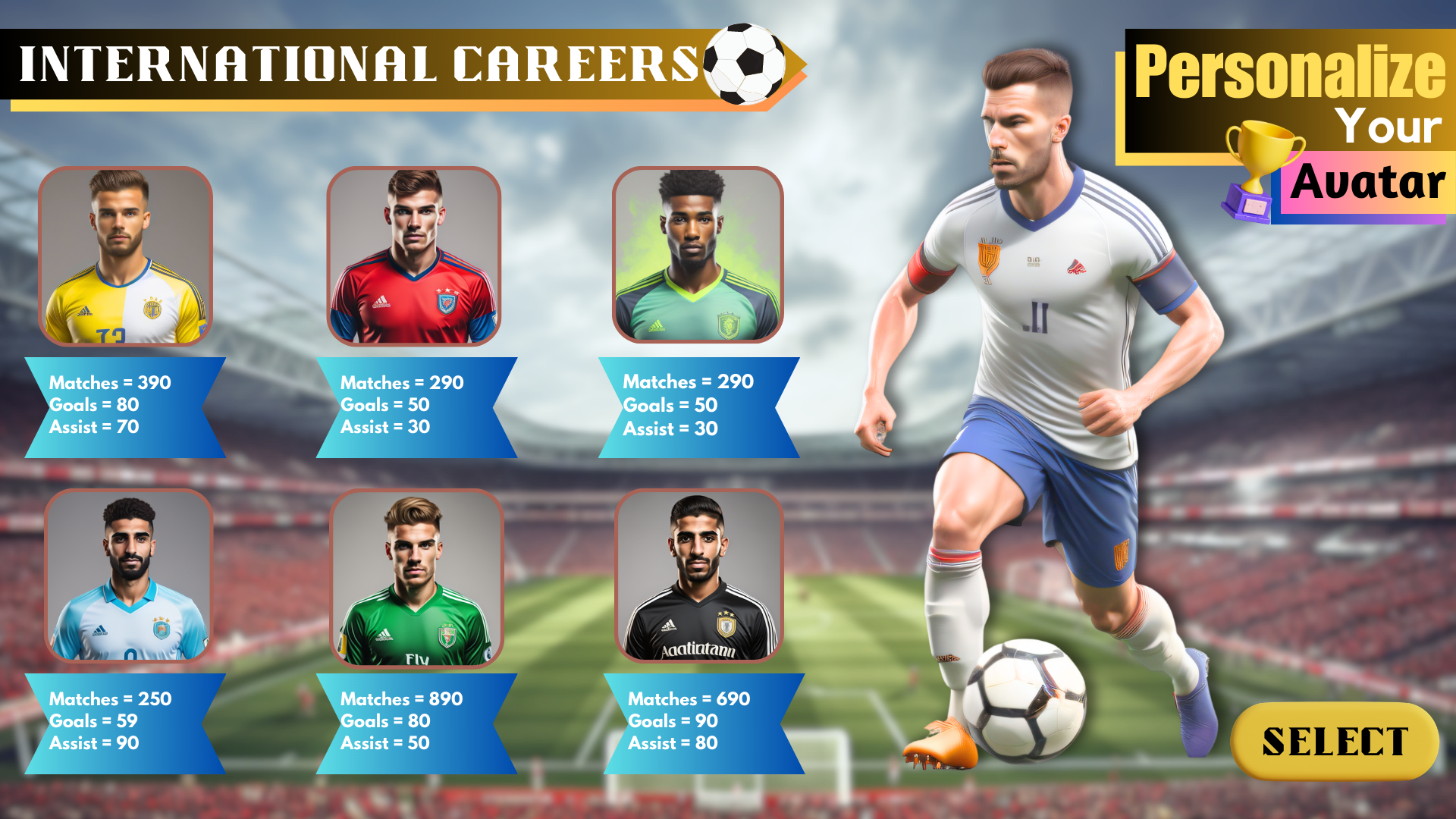 اسکرین شات 3 بازی Soccer Strike 2023