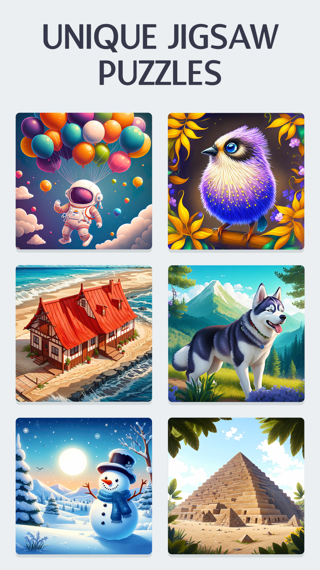 اسکرین شات 4 بازی Creative Puzzles: Jigsaw Game
