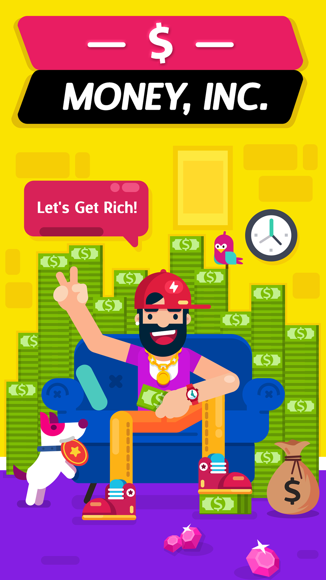 اسکرین شات 1 بازی Money, Inc. - Let's Get Rich!
