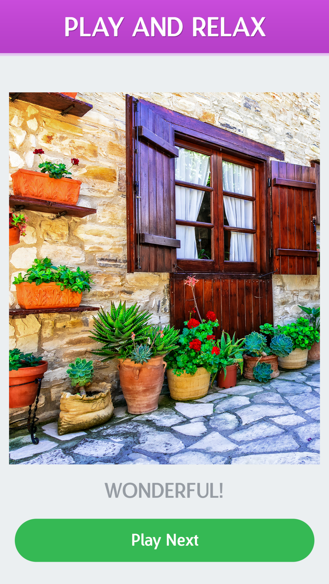 اسکرین شات 6 بازی Stripes: Jigsaw Puzzles