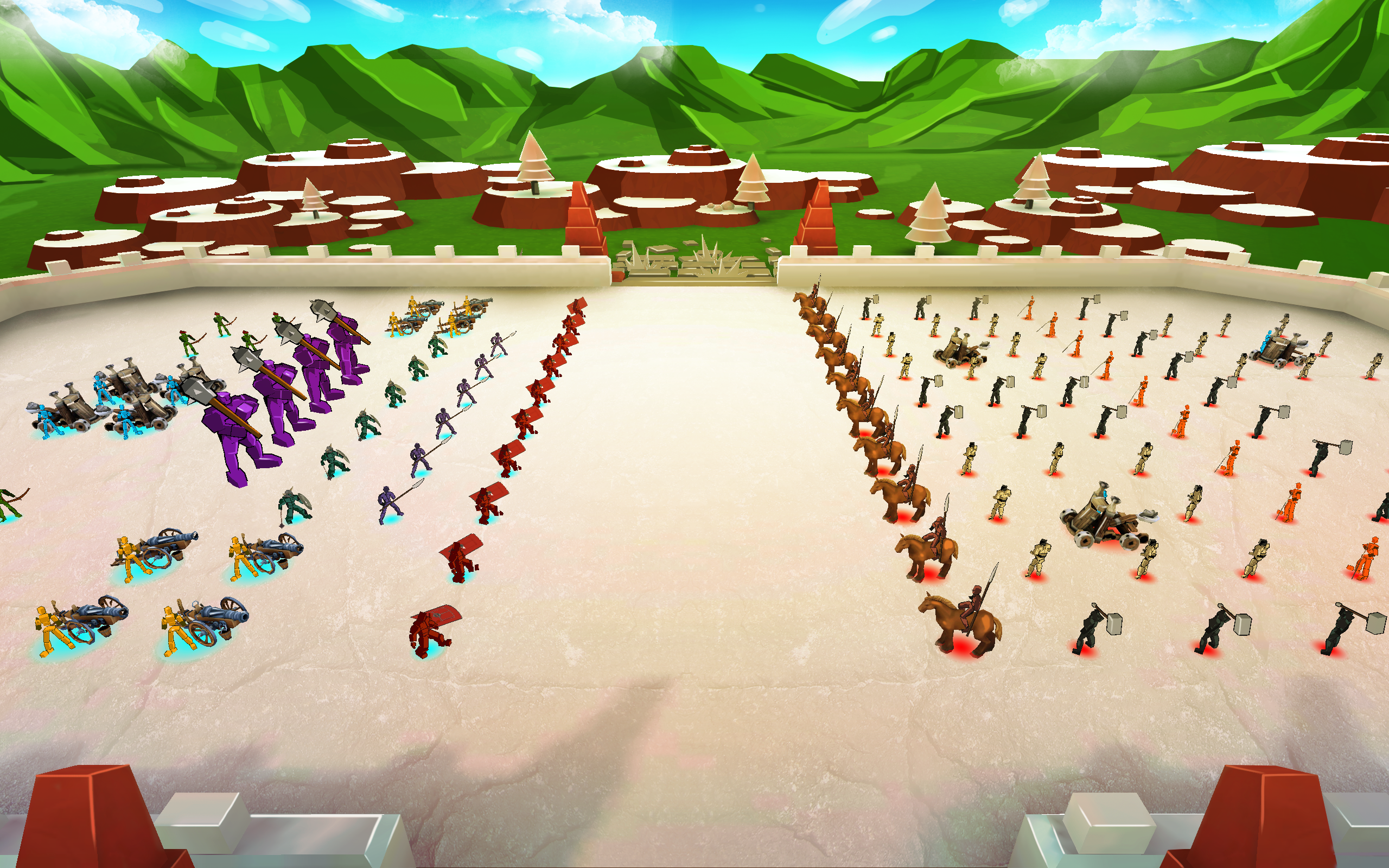 اسکرین شات 1 بازی Epic Battle Simulator