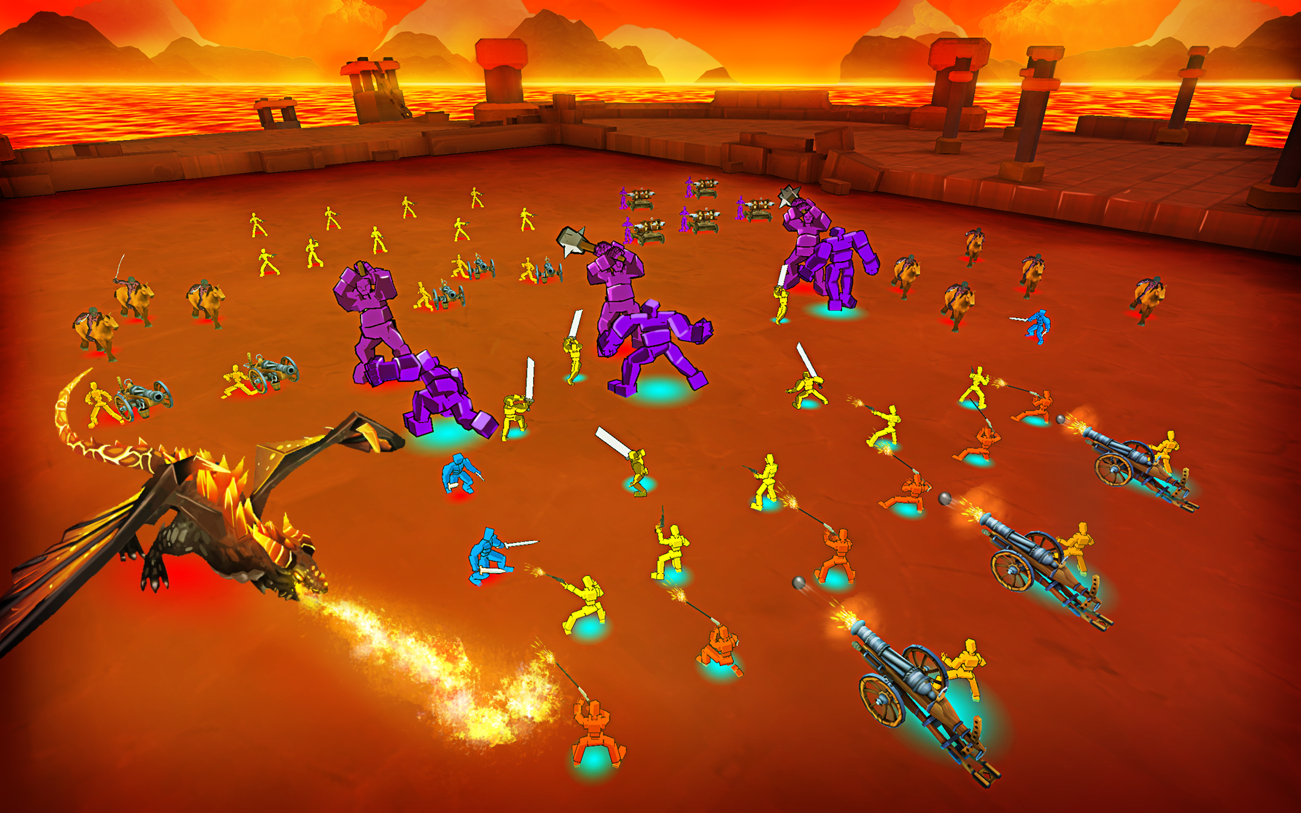 اسکرین شات 5 بازی Epic Battle Simulator