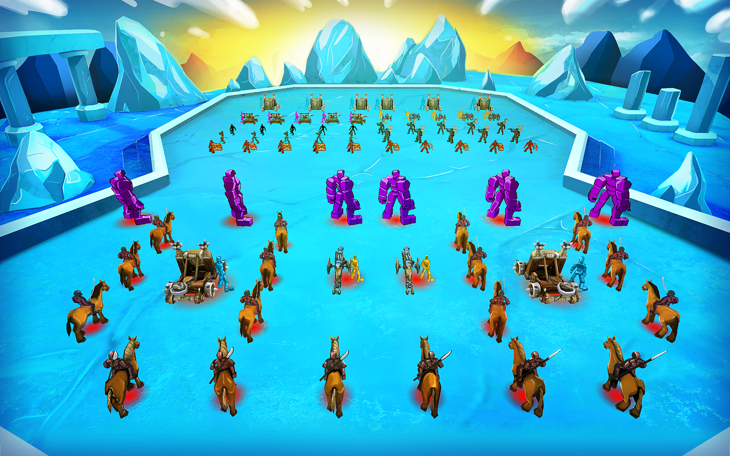 اسکرین شات 2 بازی Epic Battle Simulator
