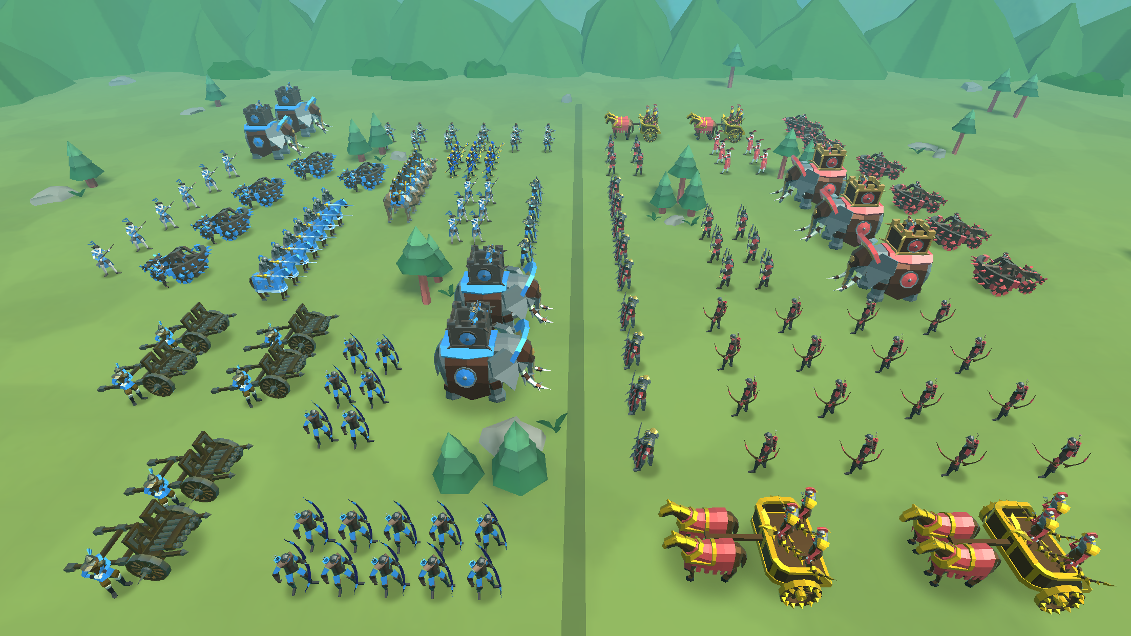 اسکرین شات 2 بازی Epic Battle Simulator 2