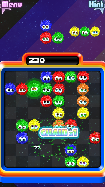 اسکرین شات 2 بازی Chuzzle Snap