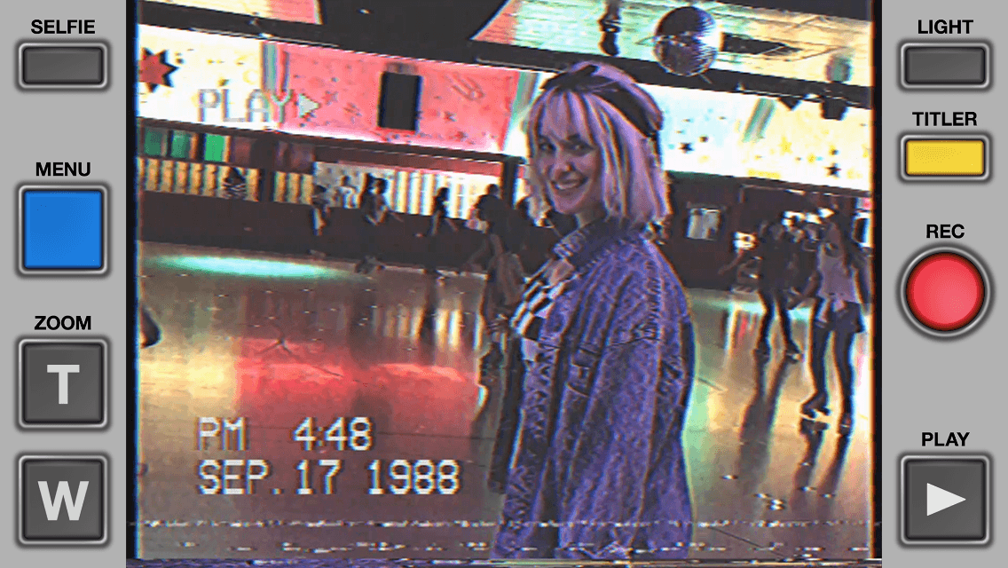 اسکرین شات 3 برنامه Rarevision VHS Lite - 80s Cam